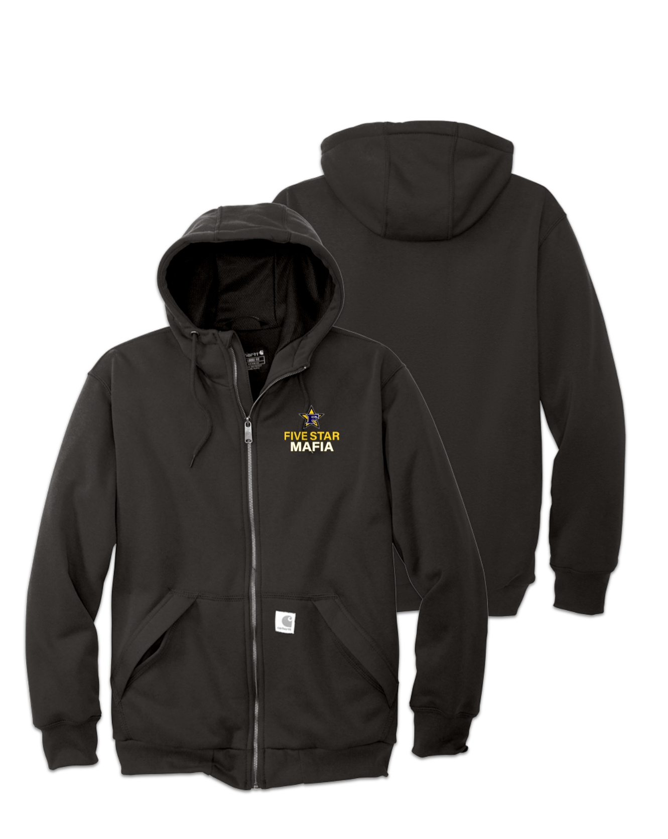 Rendered product preview, stack