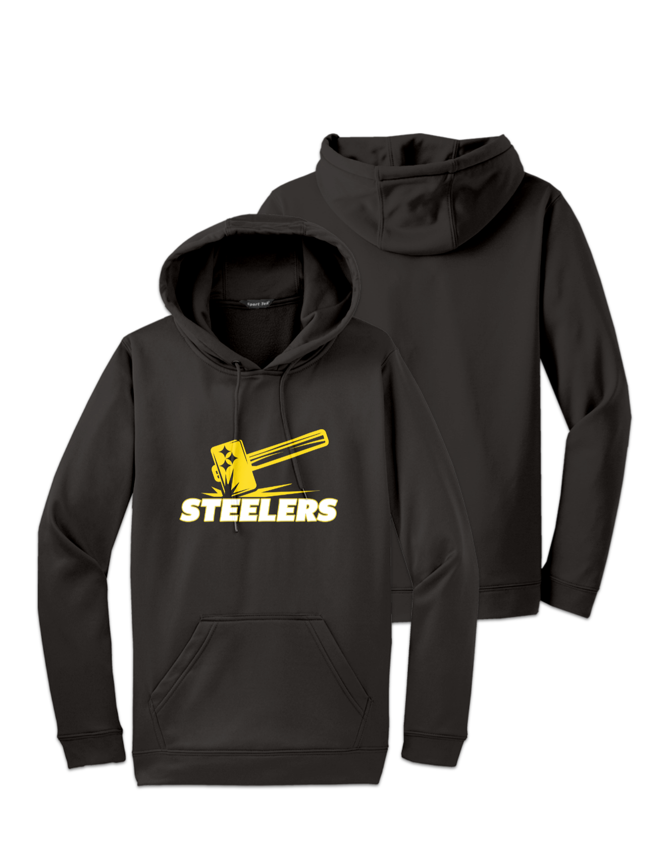 Rendered product preview, stack