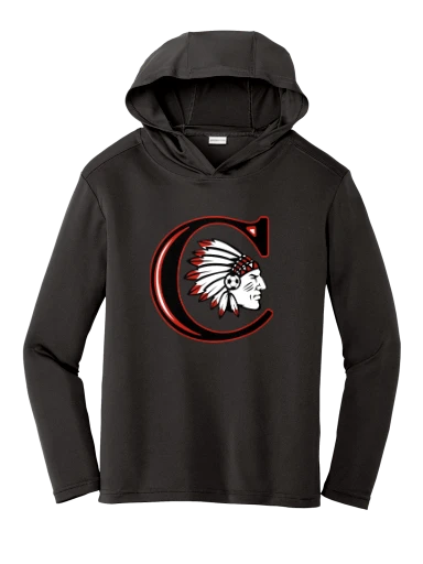 Sport-Tek Youth PosiCharge Competitor Hooded Pullover preview, front
