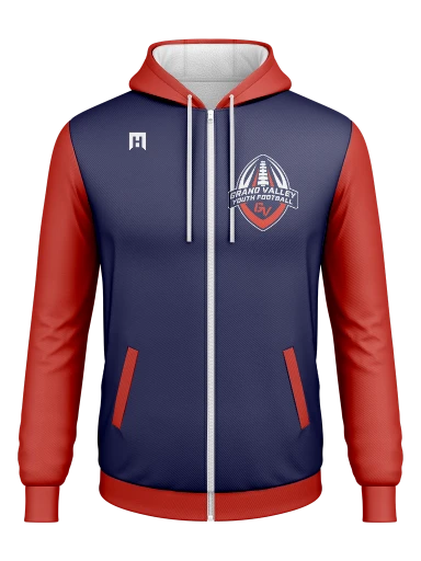 Full Zip Poly Fleece Hoodie preview, front
