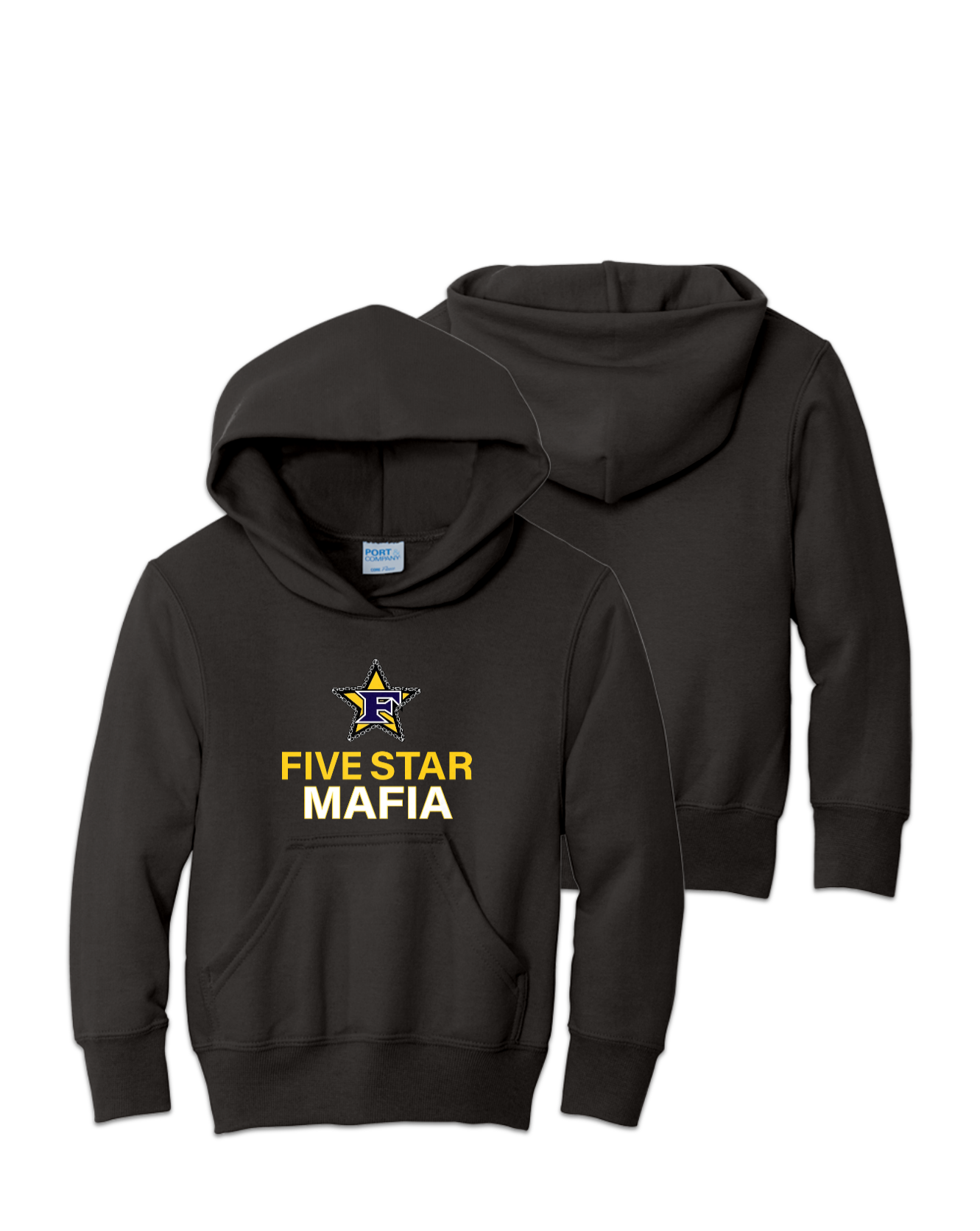 Rendered product preview, stack