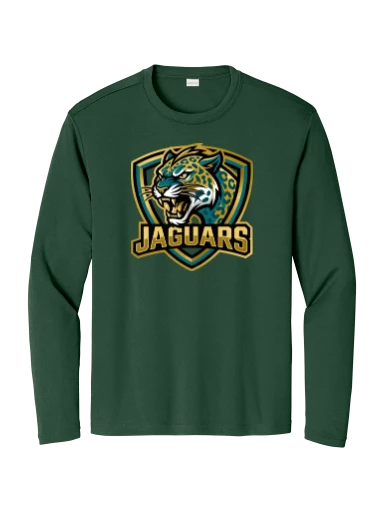 GVYF Jaguars Long Sleeve PosiCharge Competitor Tee preview, front