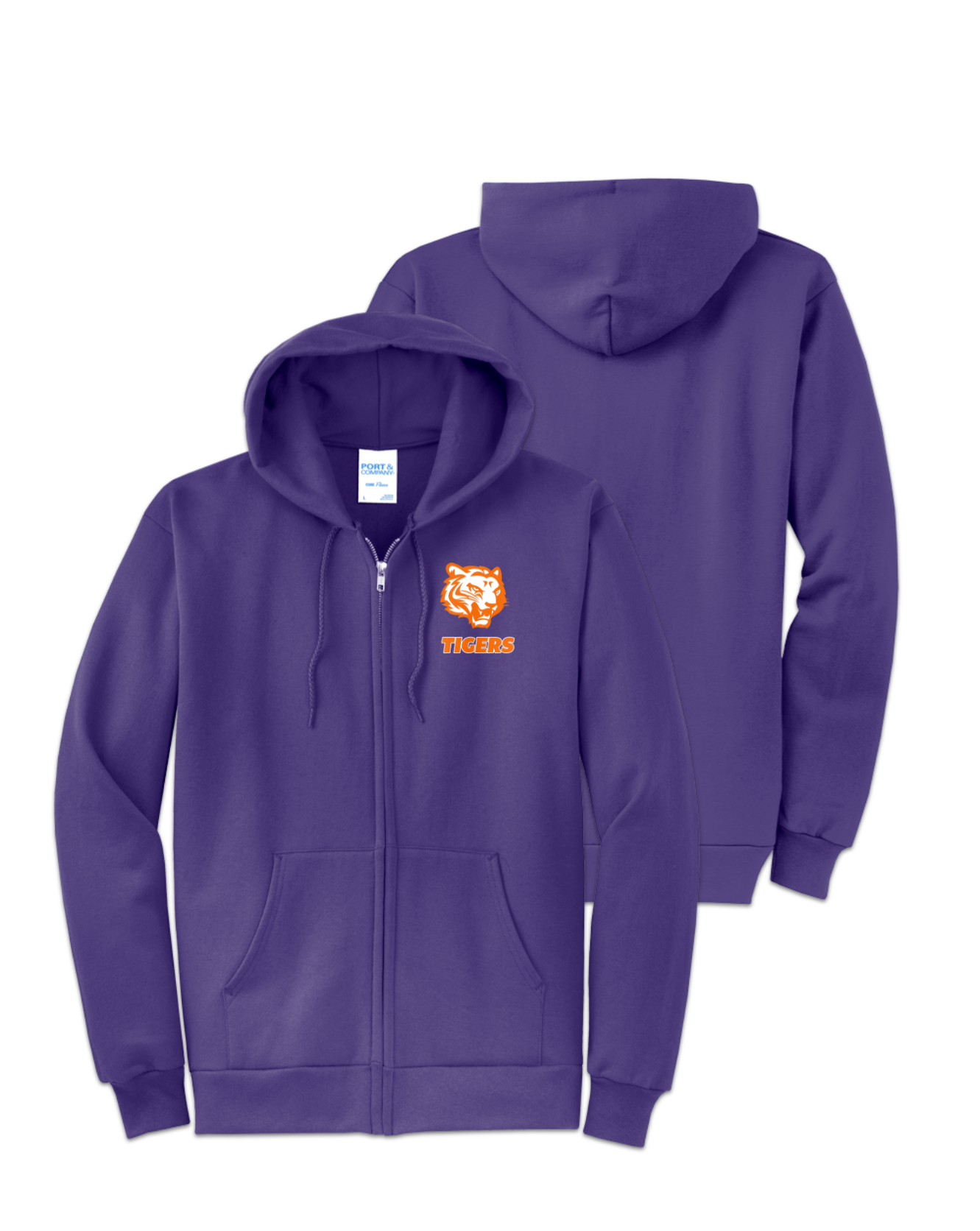 Rendered product preview, stack