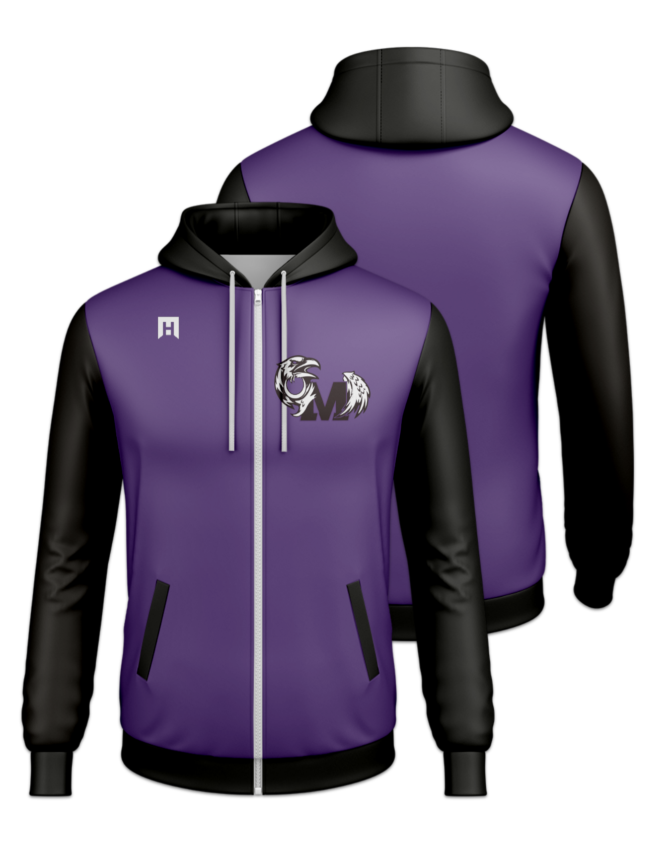 Rendered product preview, stack