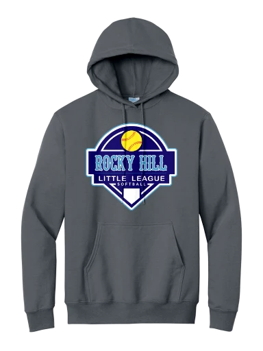 Port & Co Hoodie - Softball preview, front