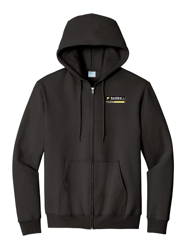 Port & Co Essential Fleece Full-Zip Hooded Sweatshirt preview, front