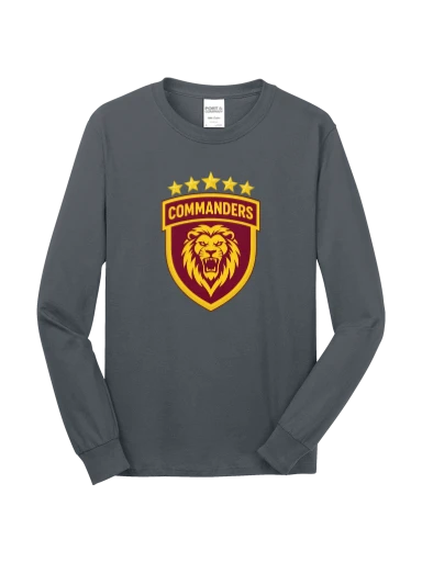 GVYF Commanders Long Sleeve Core Cotton Tee preview, front