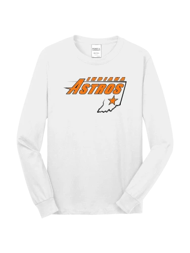 Port & Co Long Sleeve Core Cotton Tee preview, front