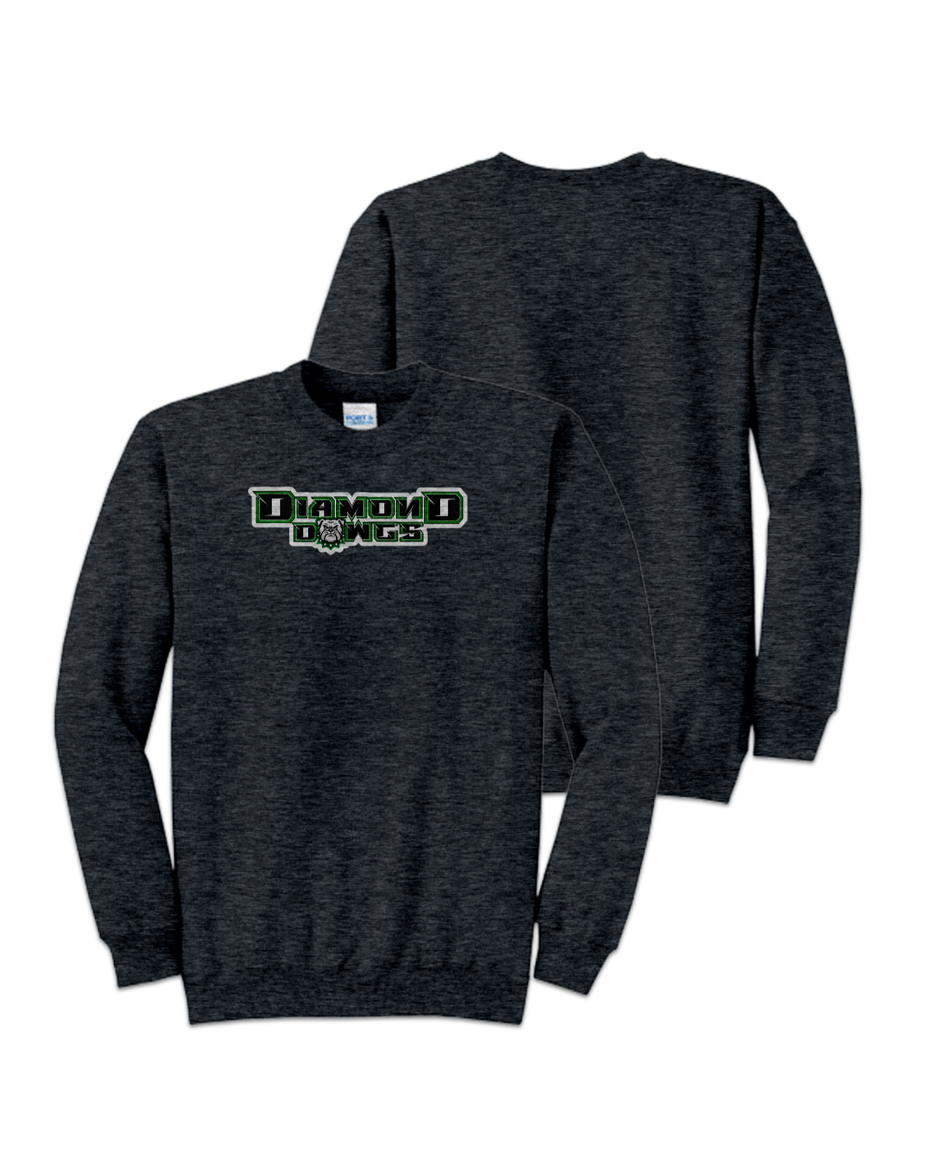 Rendered product preview, stack