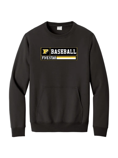 Port & Co Core Fleece Crewneck Pocket Sweatshirt preview, front