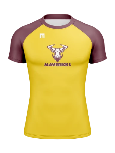 Men’s Compression Raglan Rash Guard preview, front
