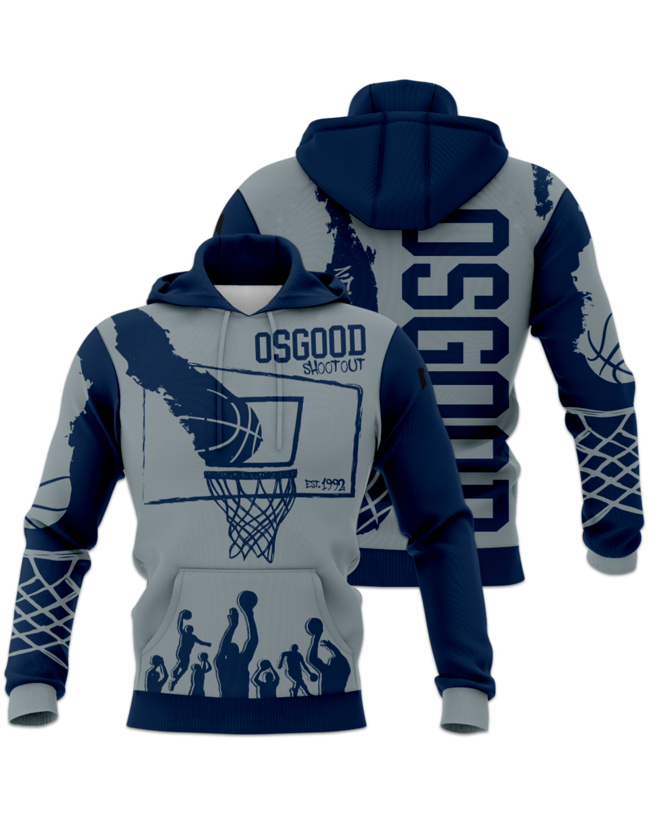 Rendered product preview, stack