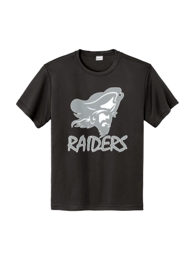 GVYF Raiders Youth PosiCharge Competitor Tee preview, front