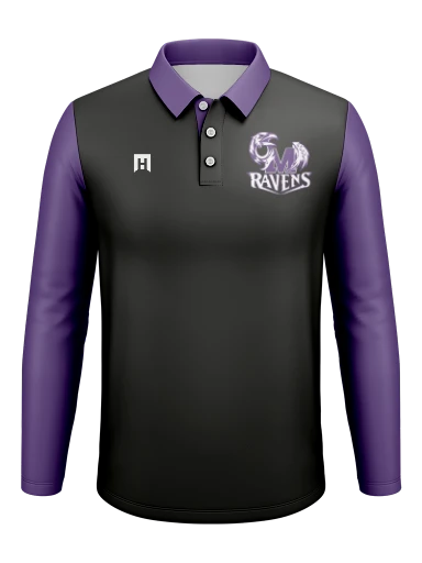 Men's Long Sleeve Polo preview, front