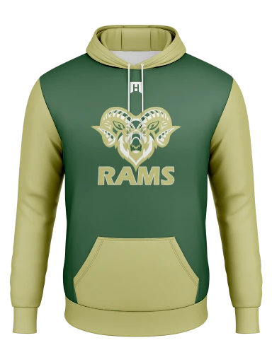 Personalized Tech Hoodie preview, front