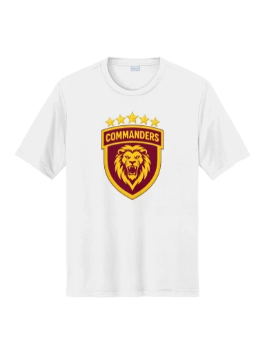 GVYF Commanders PosiCharge Competitor Tee preview, front