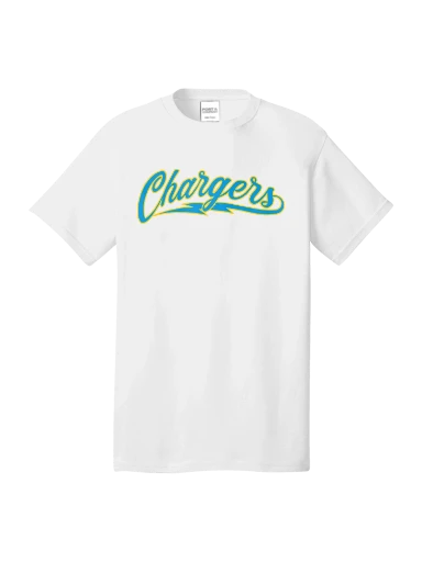 GVYF Chargers Core Cotton Tee preview, front