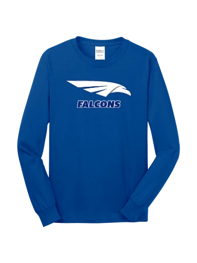 GVYF Falcons Long Sleeve Core Cotton Tee preview, front