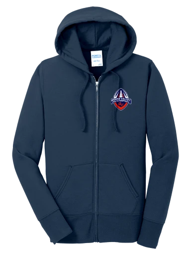Women's Core Fleece Full-Zip Hooded Sweatshirt preview, front