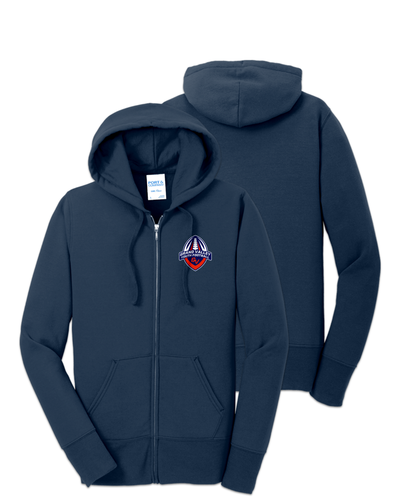 Rendered product preview, stack