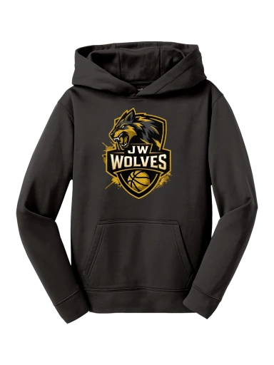 Youth Sport-Wick Fleece Hooded Pullover preview, front