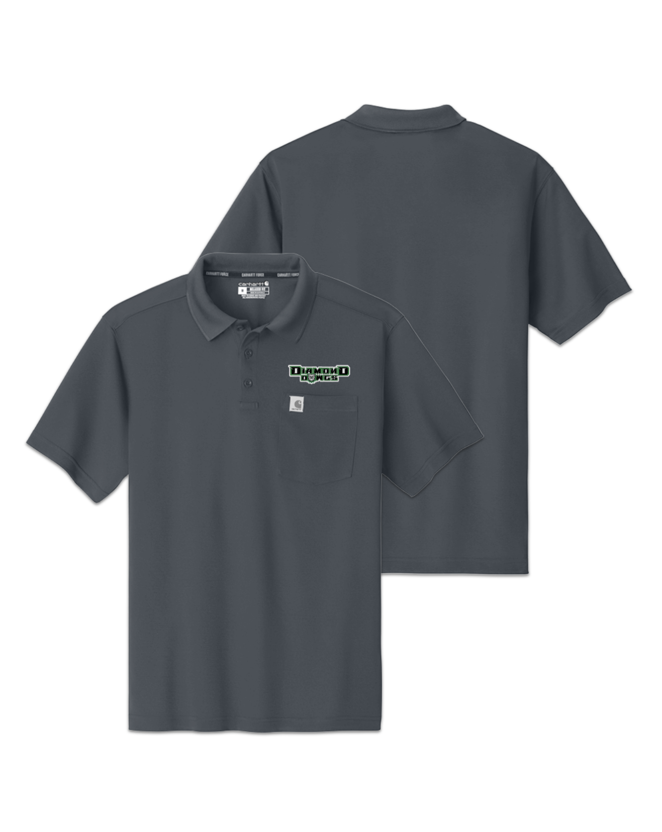 Rendered product preview, stack