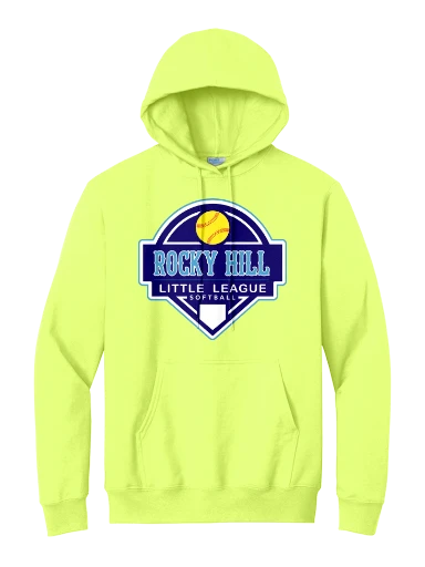Port & Co Hoodie - Softball preview, front
