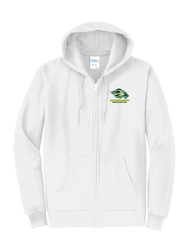 Port & Co Core Fleece Full-Zip Hooded Sweatshirt preview, front