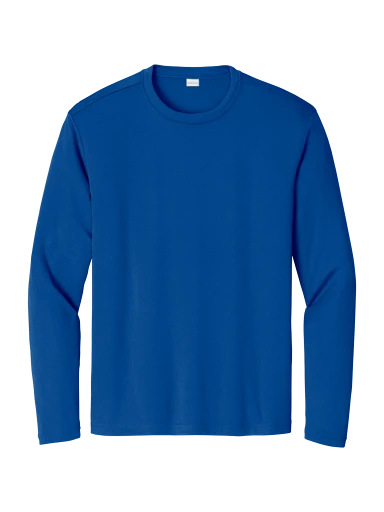GVYF Falcons Long Sleeve PosiCharge Competitor Tee preview, front