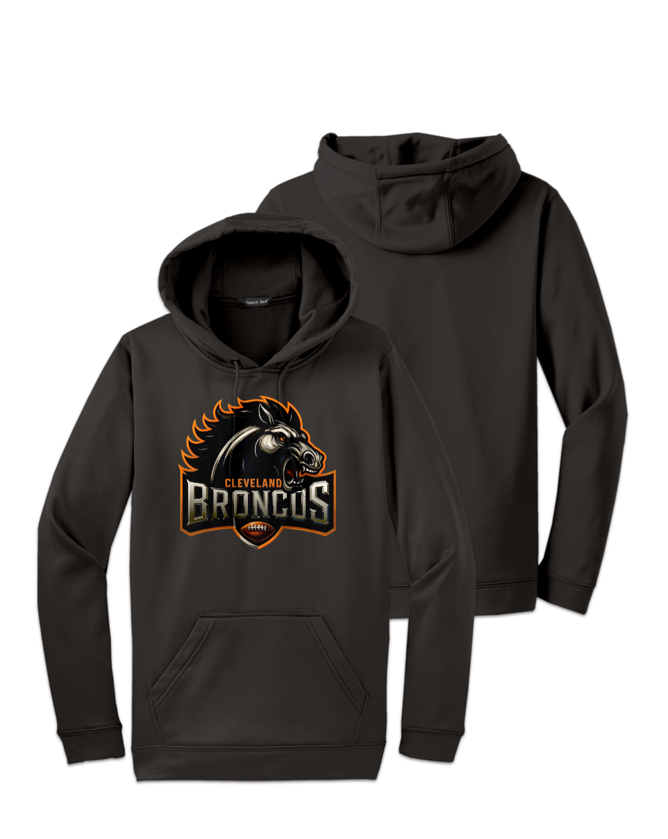 Rendered product preview, stack