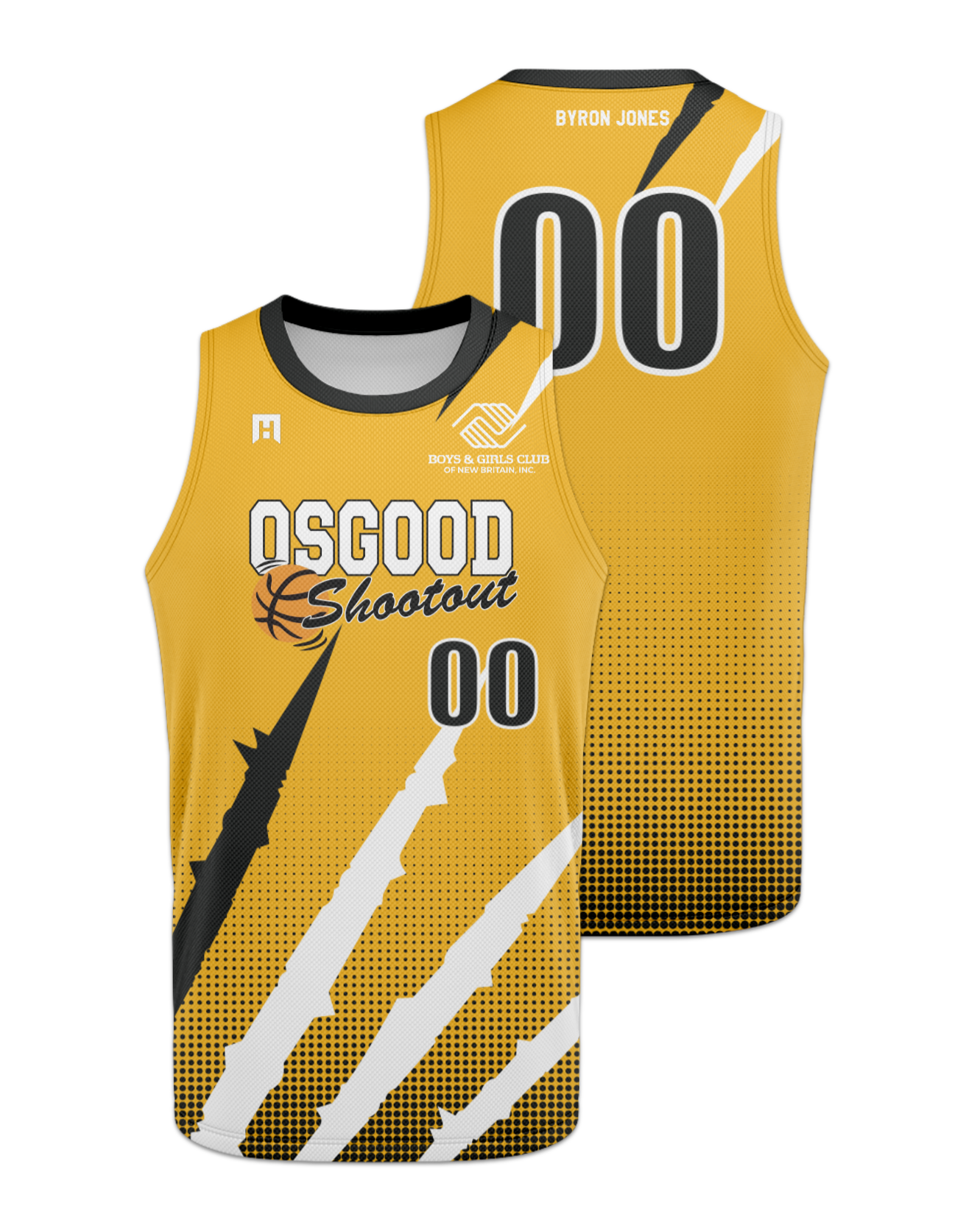 Rendered product preview, stack