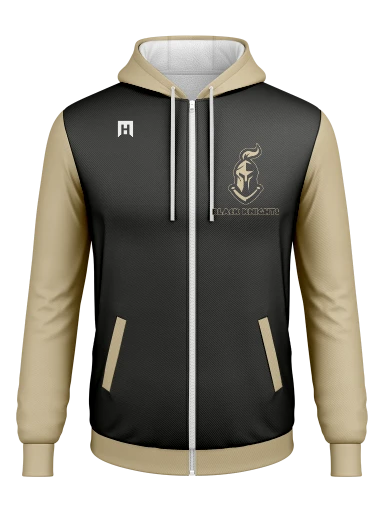 Full Zip Poly Fleece Hoodie preview, front