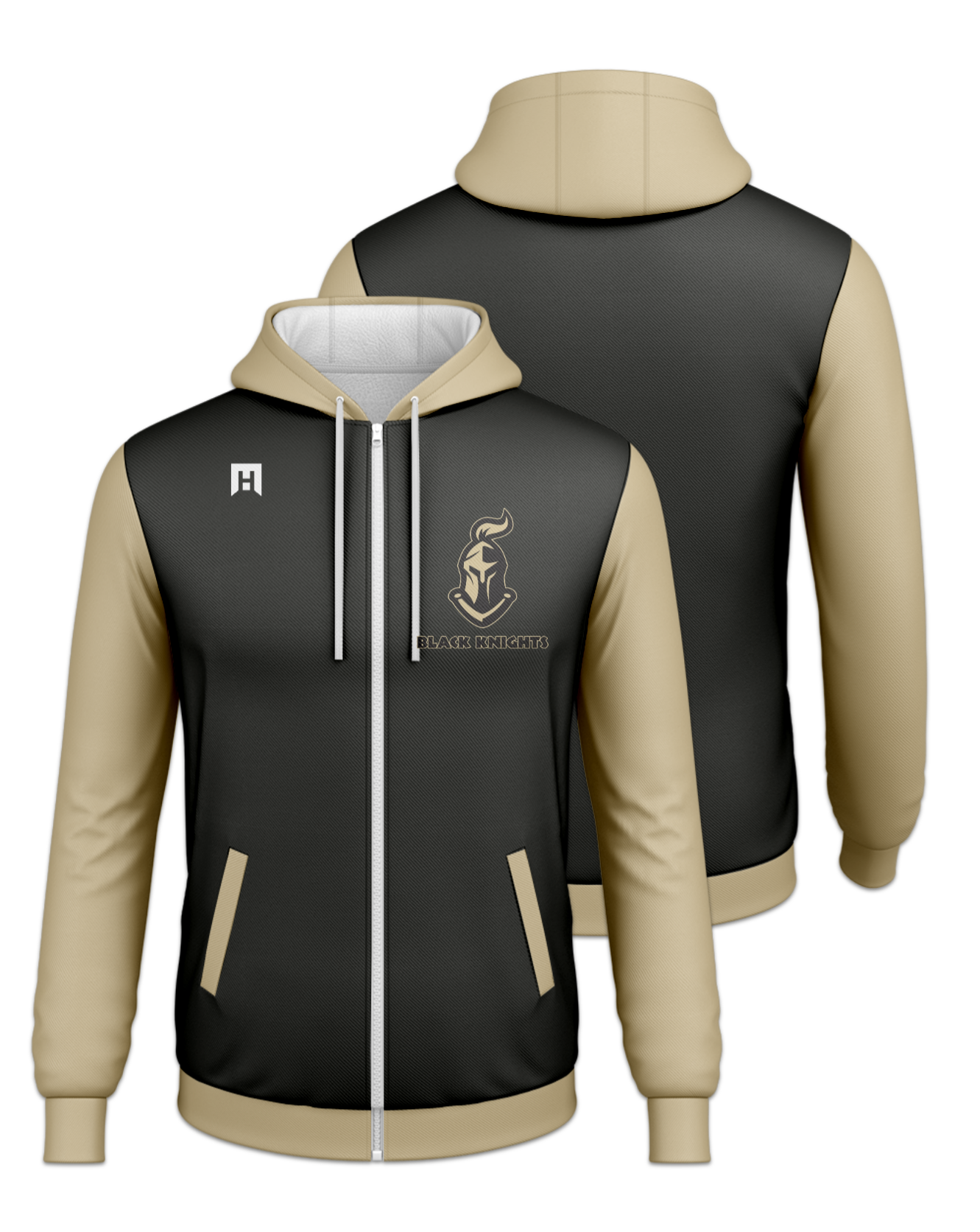 Rendered product preview, stack