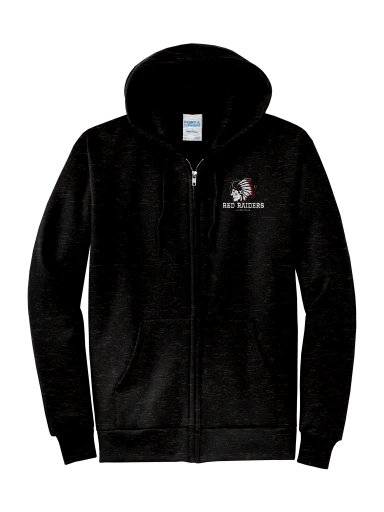 Port & Co Core Fleece Full-Zip Hooded Sweatshirt preview, front