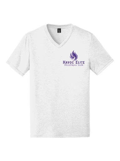 District Perfect Tri V-Neck Tee preview, front