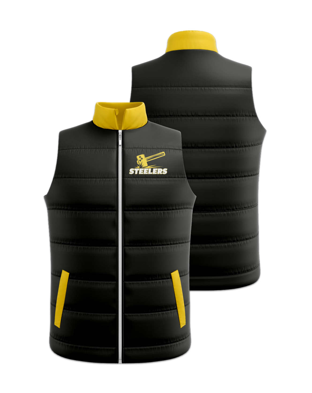 Rendered product preview, stack