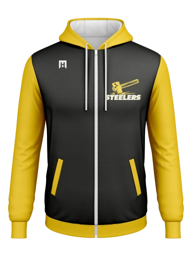 Full Zip Poly Fleece Hoodie preview, front