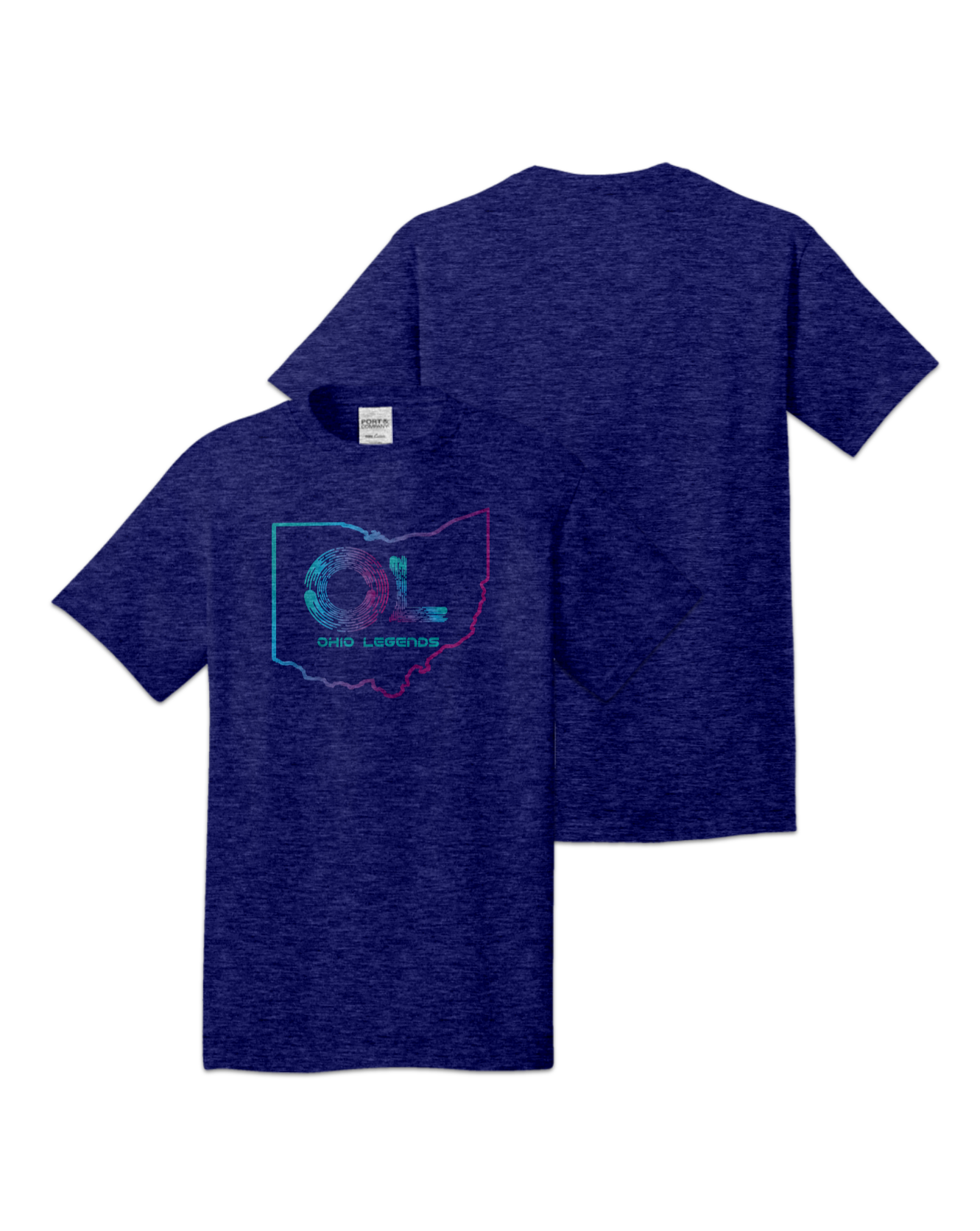 Rendered product preview, stack