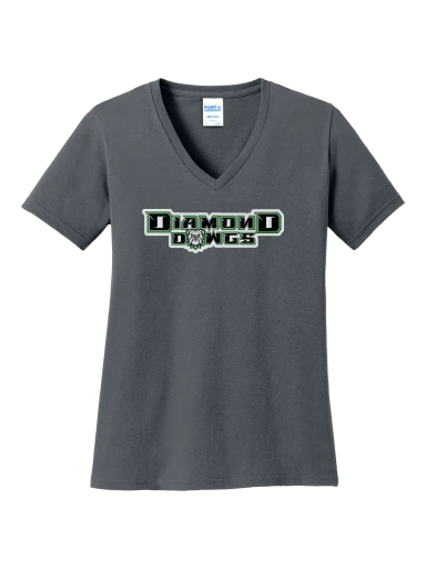Port & Co Core Cotton V-Neck Tee preview, front