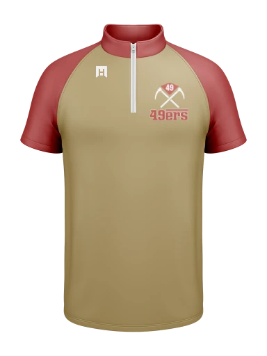 Men's Short Sleeve 1/4 Zip preview, front