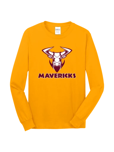 GVYF Mavericks Long Sleeve Core Cotton Tee preview, front