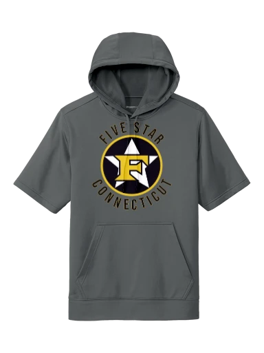Sport-Tek Sport-Wick Fleece Short Sleeve Hooded Pullover preview, front