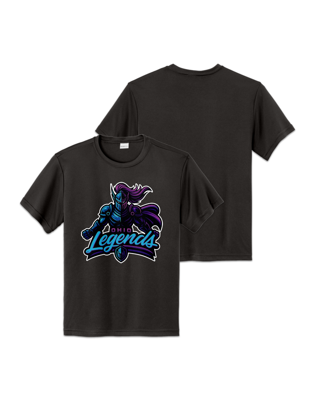 Rendered product preview, stack