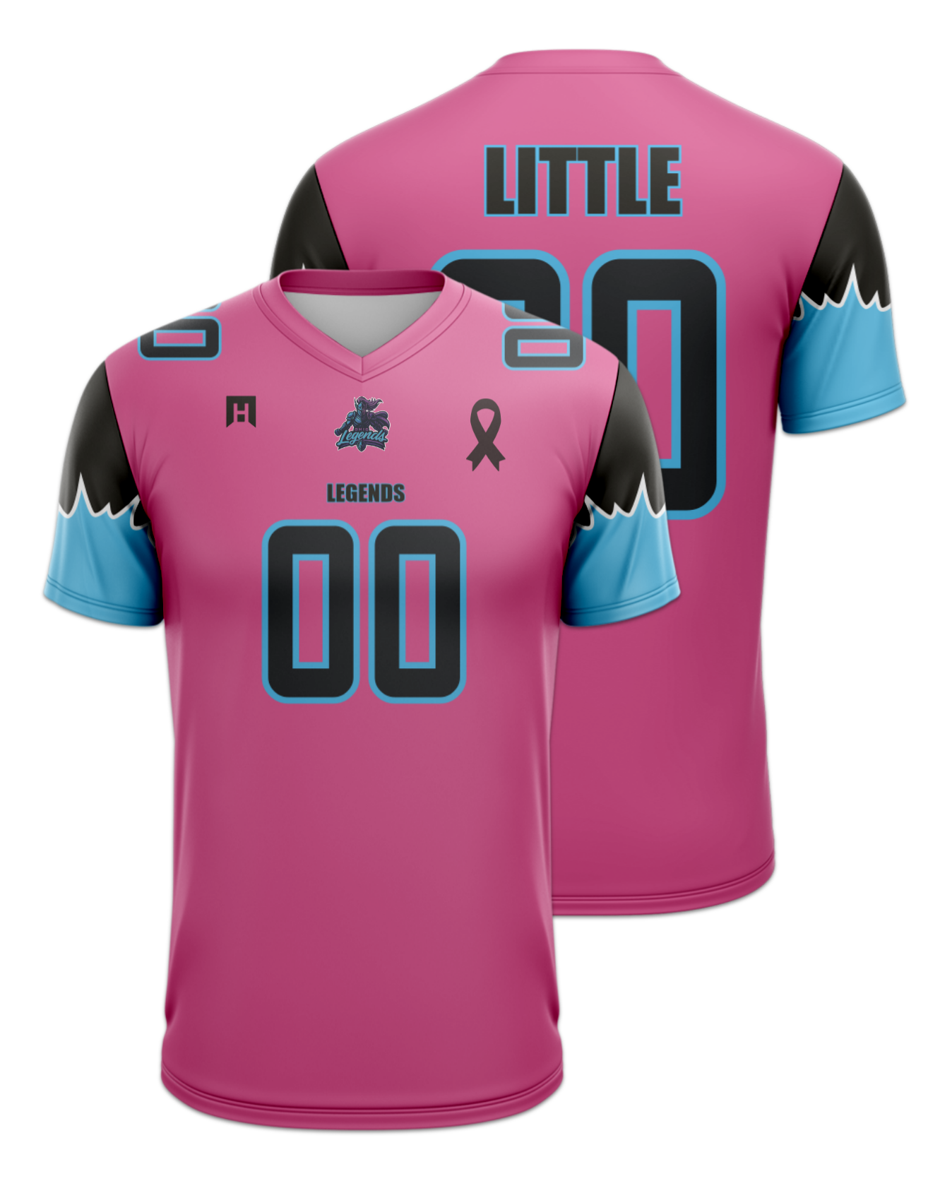 Rendered product preview, stack