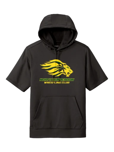 Sport-Tek Sport-Wick Fleece Short Sleeve Hooded Pullover preview, front