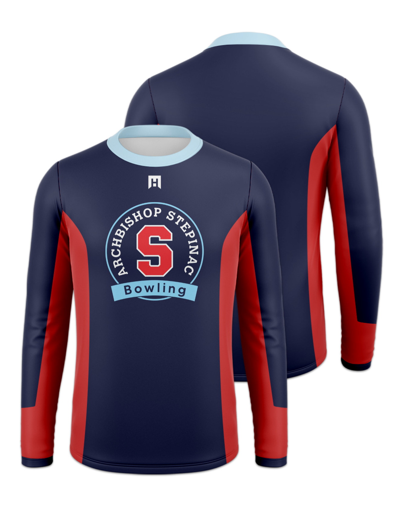 Rendered product preview, stack