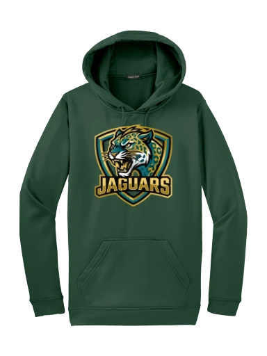 GVYF Jaguars Sport-Wick Fleece Hooded Pullover preview, front