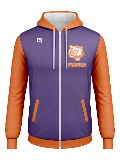 Full Zip Poly Fleece Hoodie preview, front