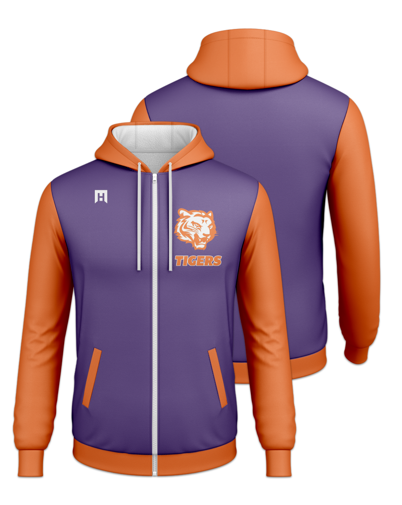 Rendered product preview, stack