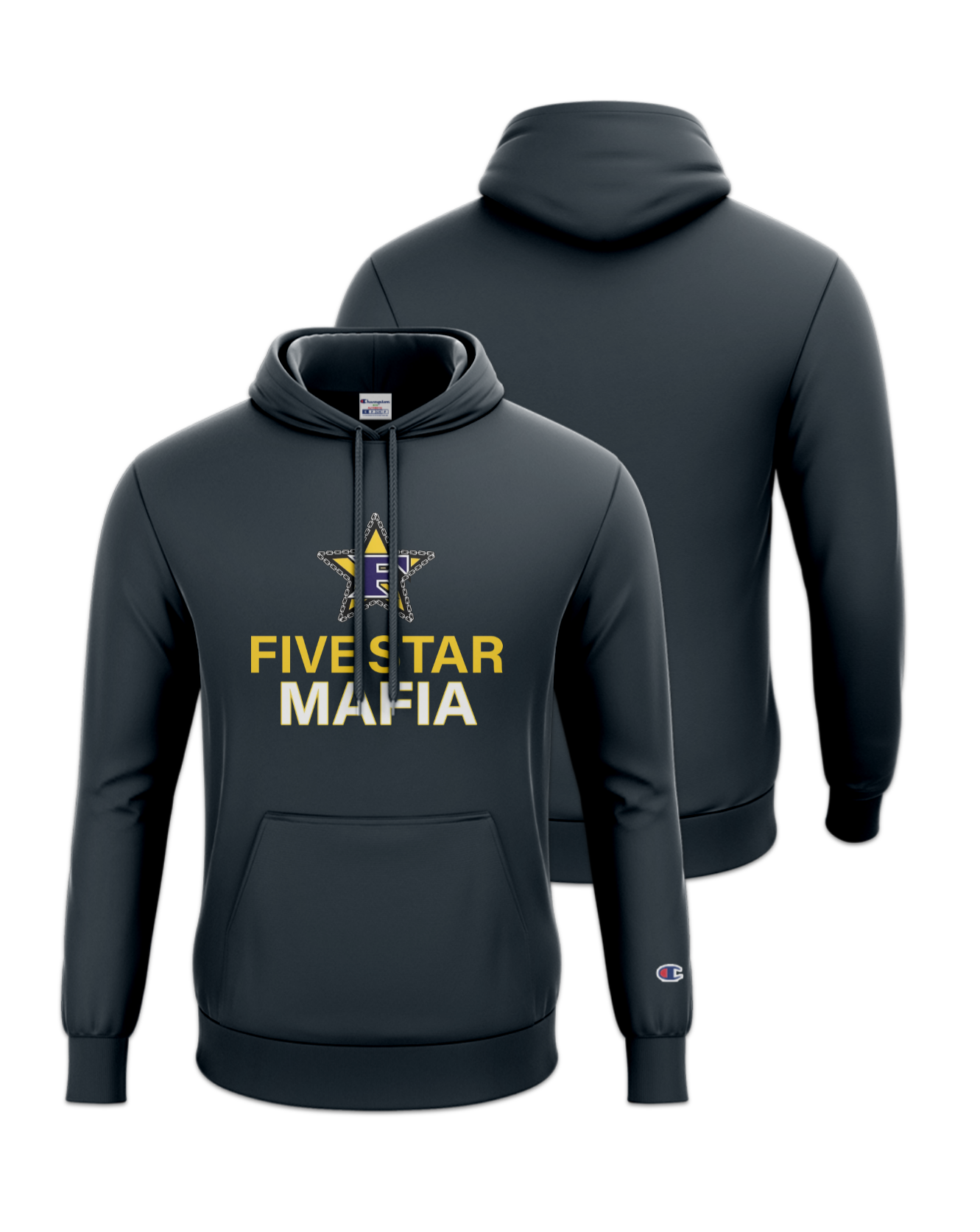 Rendered product preview, stack